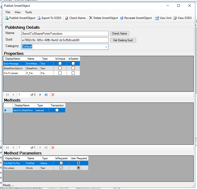 Télécharger et Installer un Service Broker qui permet d' Uploader un fichier sur SharePoint