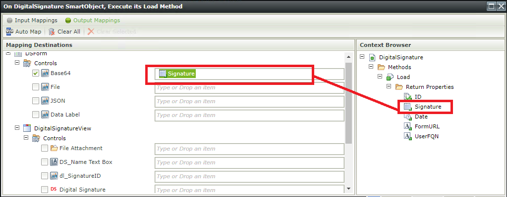 Création d'une DigitalSignature avec K2 Blackpearl Flow Factory Broker