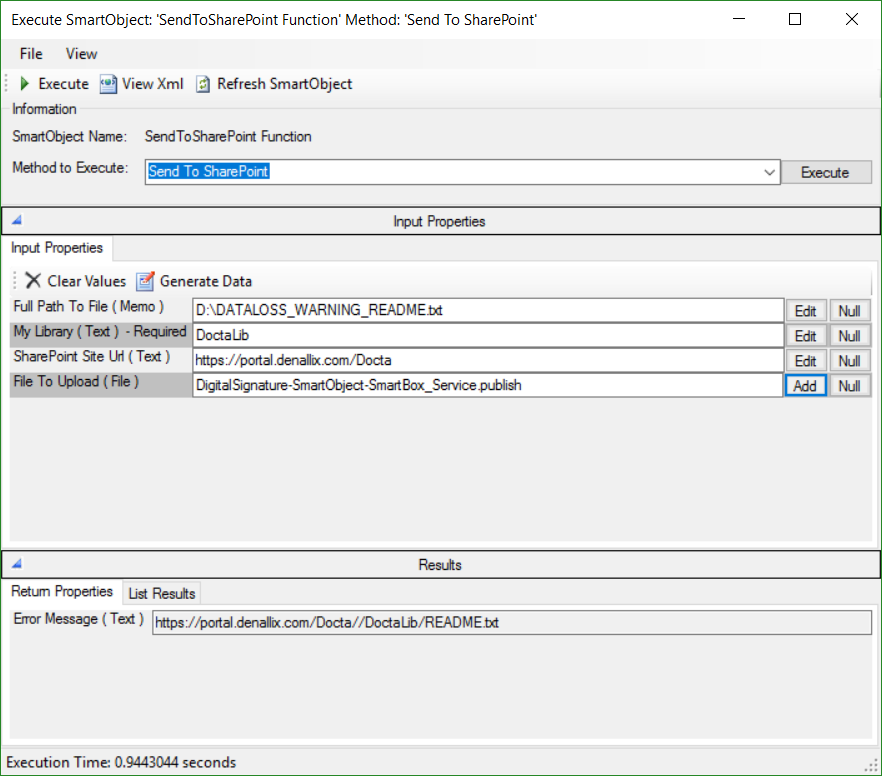 Télécharger et Installer un Service Broker qui permet d' Uploader un fichier sur SharePoint