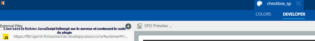 création d'un fichier de style.