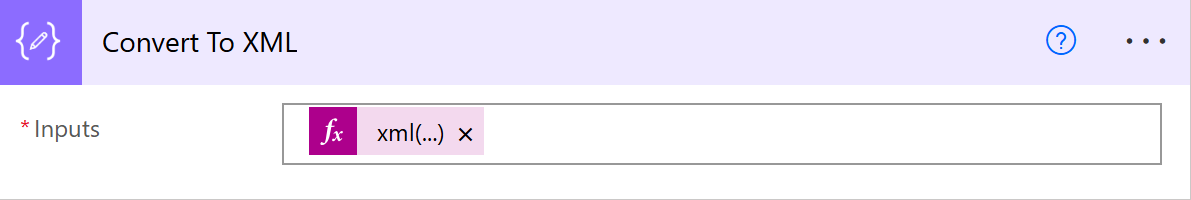Conversion des données sur les processus en XML