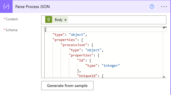 Analyse de la sortie de la requête